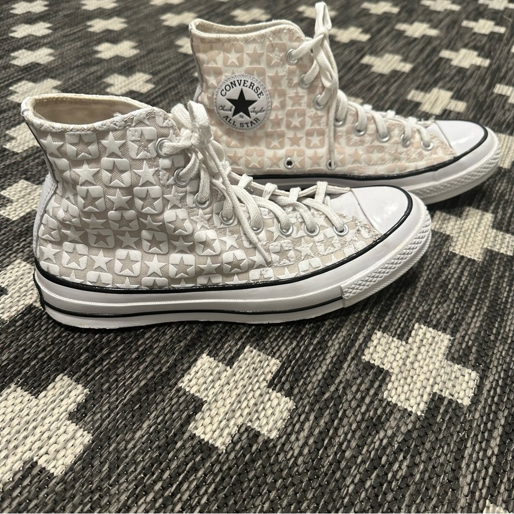 Converse Chuck Taylor 70 High After Midnight - White Women’s Size 10 - Picture 8 of 13